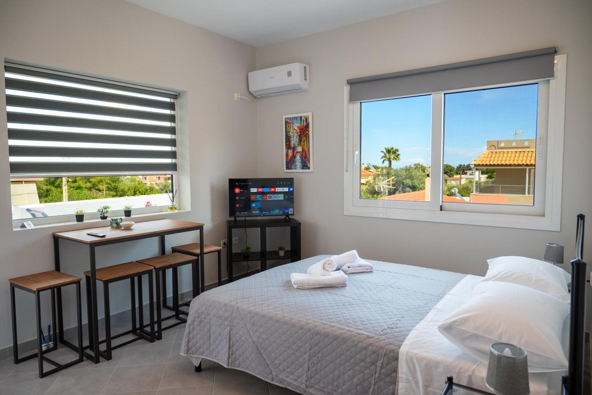 Airport Palmtree Apartments - 15Min From Airport Artemida  Dış mekan fotoğraf